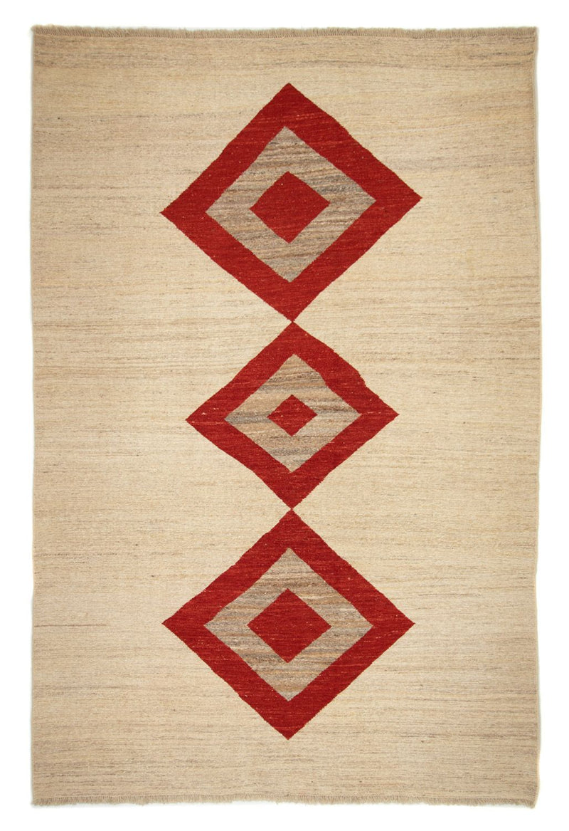 Gabbeh tapijt - Perzisch - 292 x 196 cm - beige