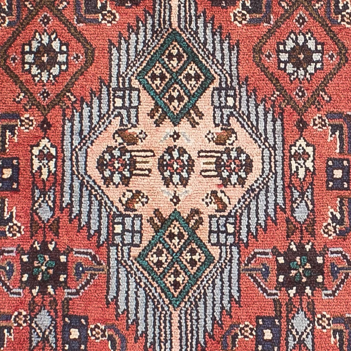 Loper Perzisch Tapijt - Nomadisch - 278 x 80 cm - licht rood