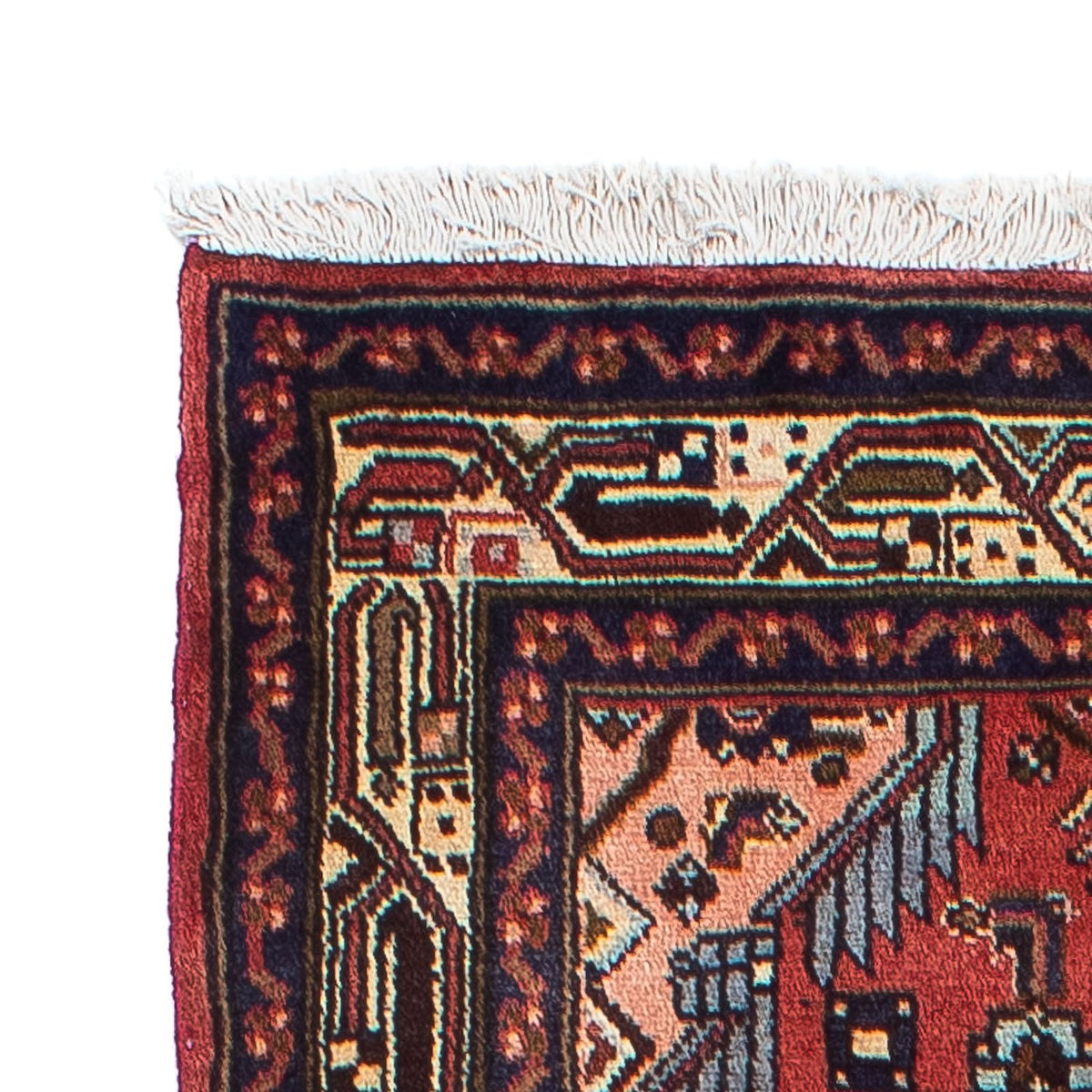 Loper Perzisch Tapijt - Nomadisch - 278 x 80 cm - licht rood