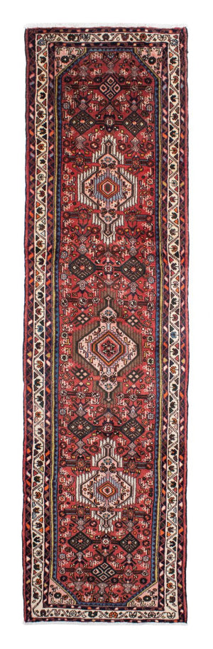 Loper Perzisch Tapijt - Nomadisch - 343 x 83 cm - donkerrood