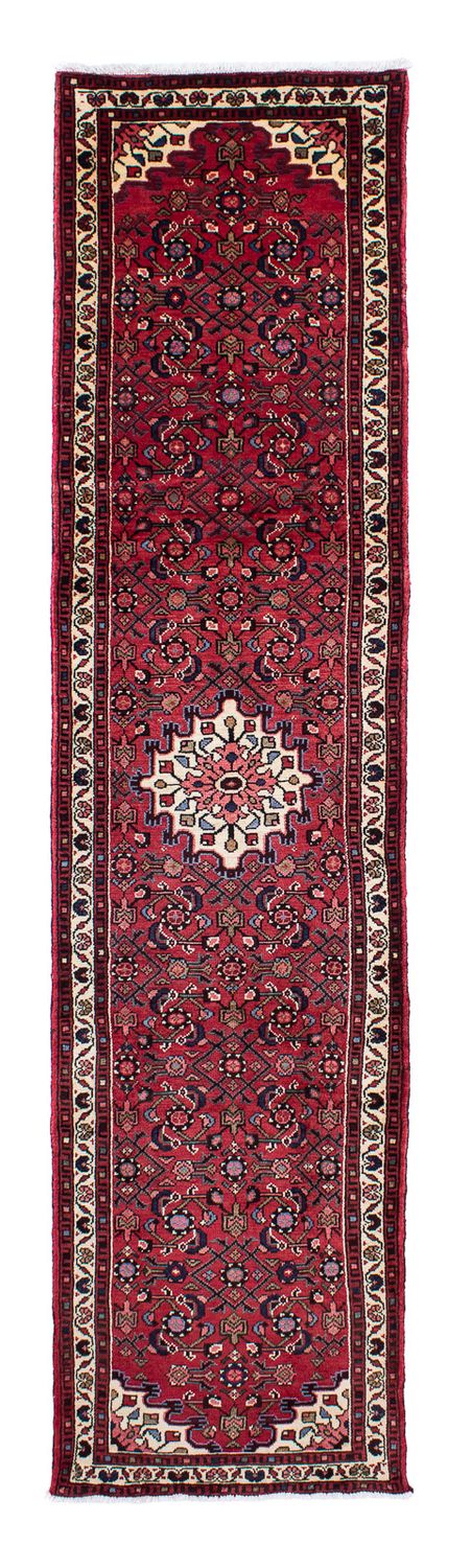 Loper Perzisch Tapijt - Nomadisch - 323 x 78 cm - donkerrood