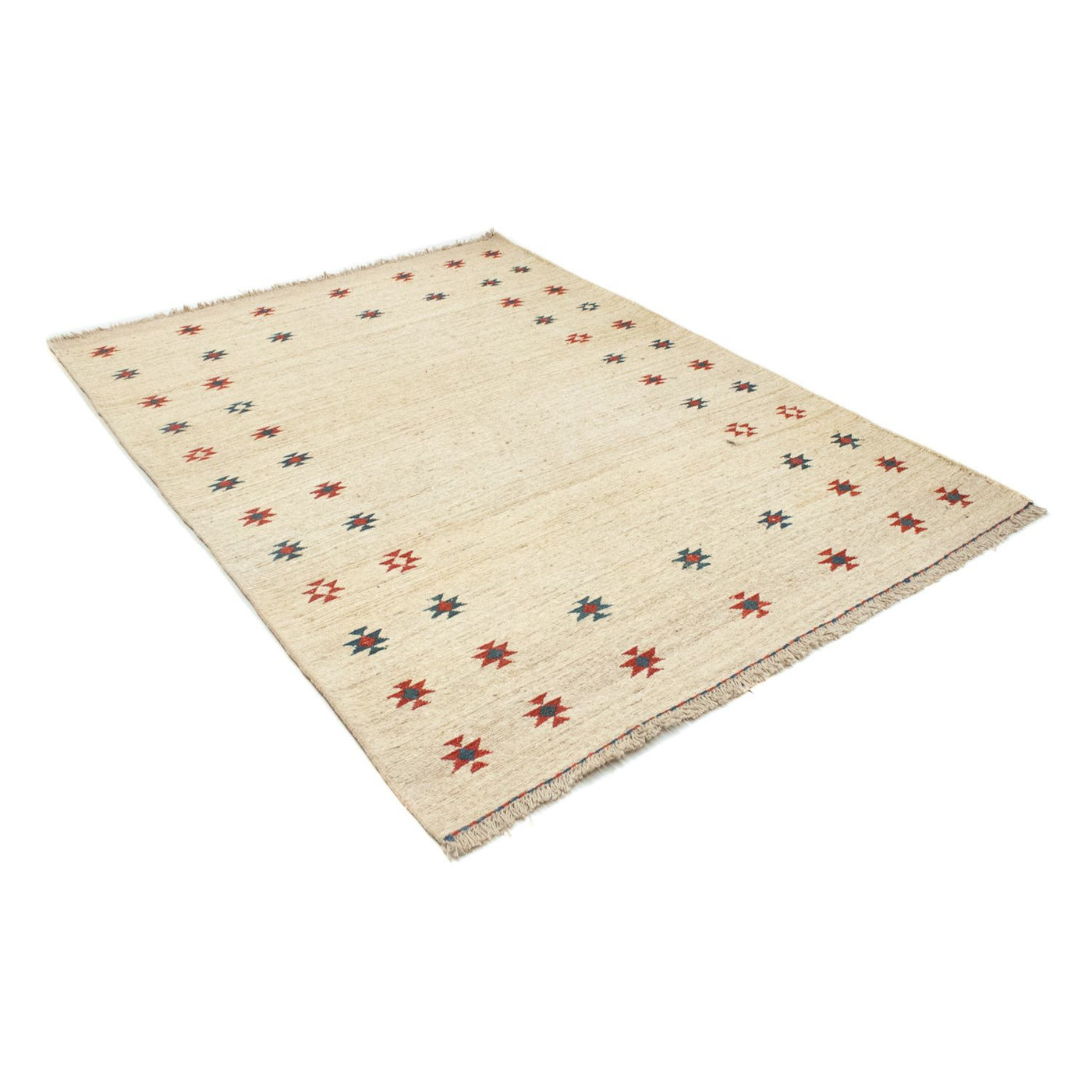Perzische Gabbeh Tapijt 206x150cm - Perserteppich Wollteppich