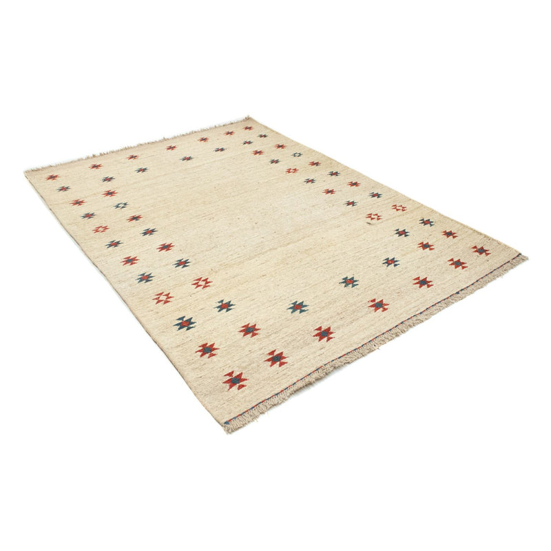 Gabbeh tapijt - Perzisch - 206 x 150 cm - beige