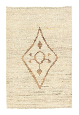 Gabbeh tapijt - Perzisch - 148 x 96 cm - beige