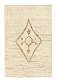 Gabbeh tapijt - Perzisch - 148 x 96 cm - beige