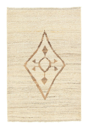 Gabbeh tapijt - Perzisch - 148 x 96 cm - beige