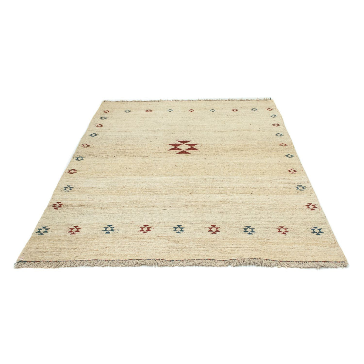 Gabbeh tapijt - Perzisch - 192 x 148 cm - beige