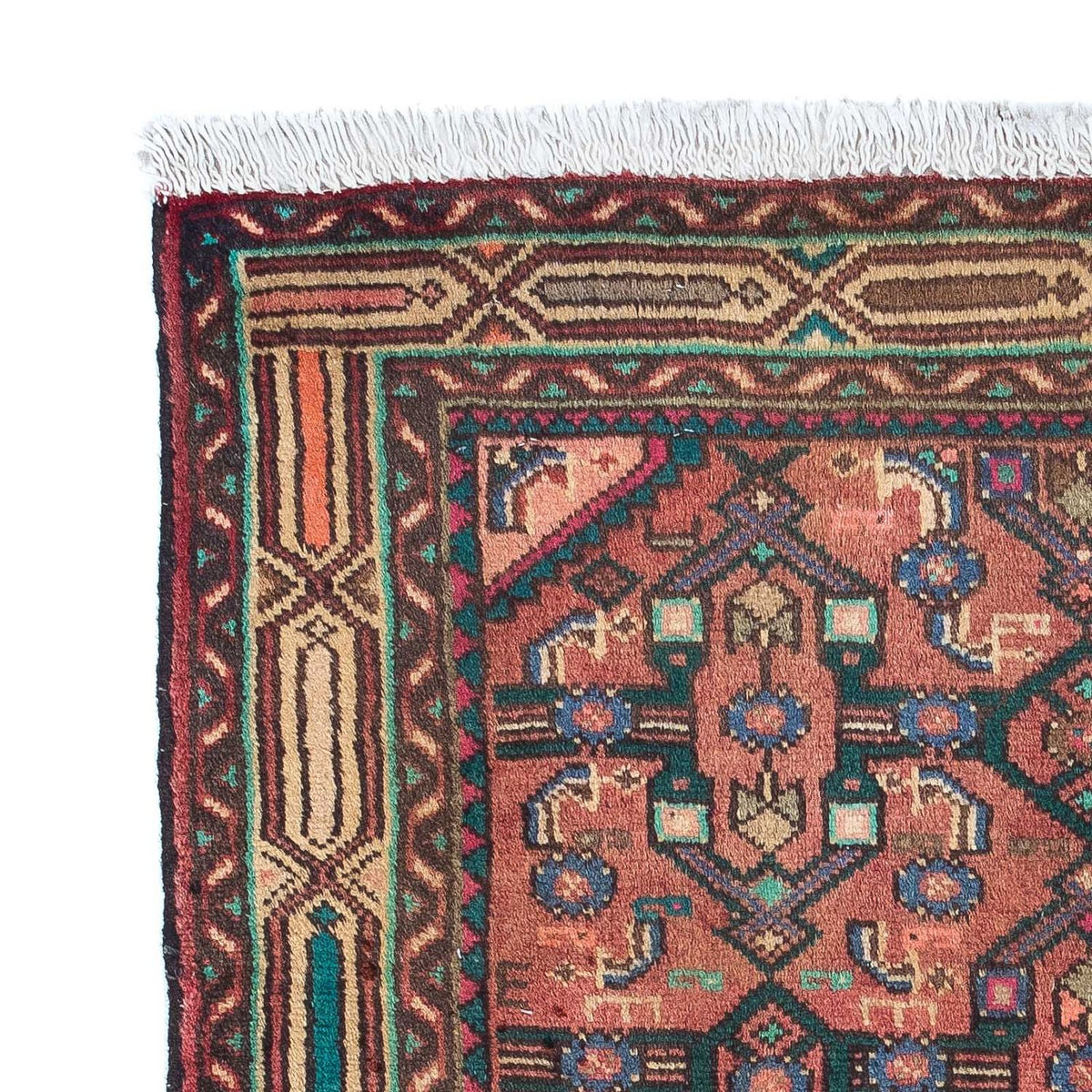 Perzisch Tapijt - Nomadisch - 124 x 80 cm - licht rood