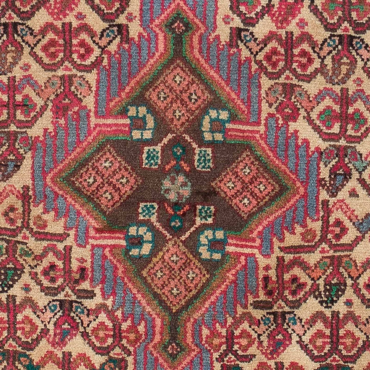 Perzisch Tapijt - Nomadisch - 125 x 81 cm - beige