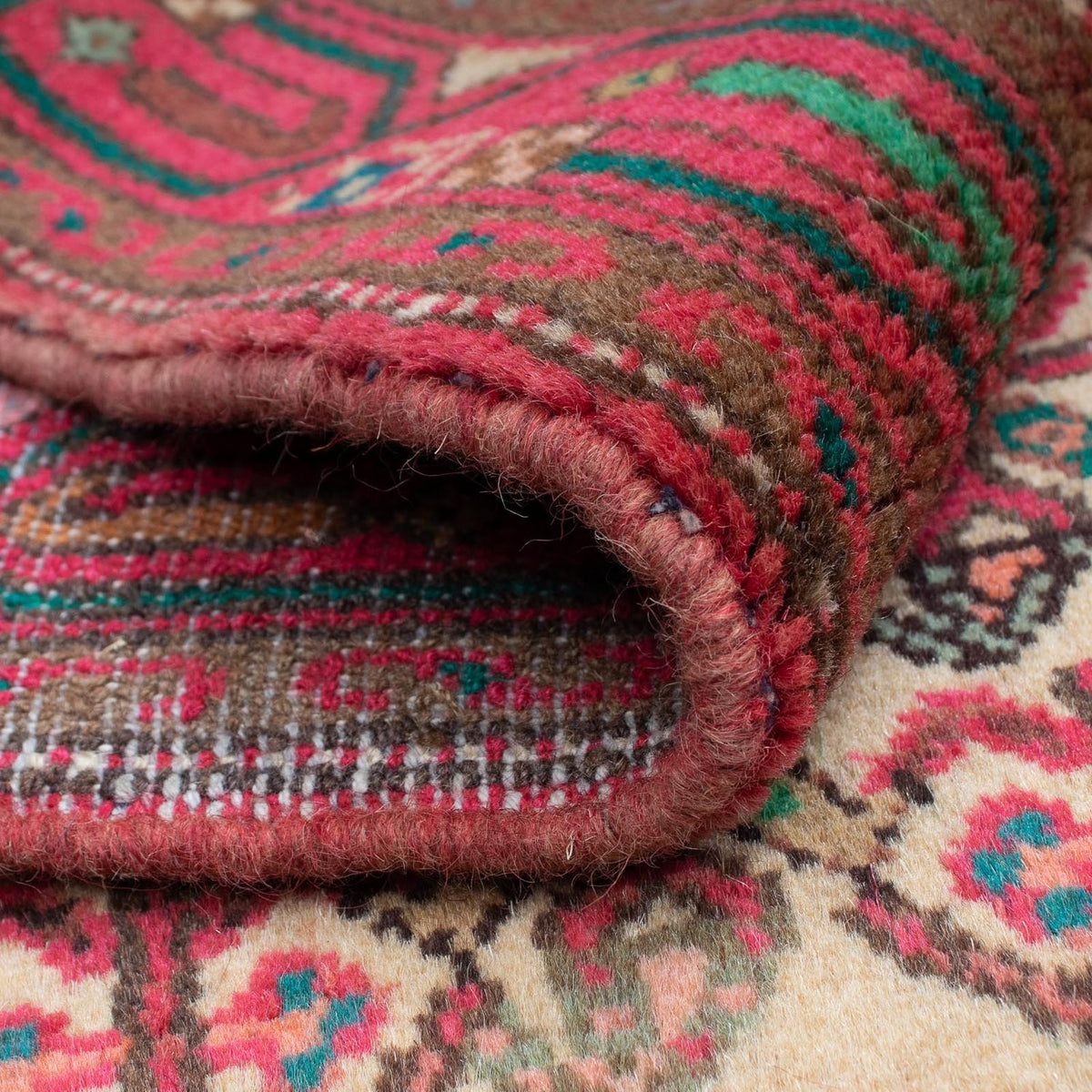 Perzisch Tapijt - Nomadisch - 125 x 81 cm - beige