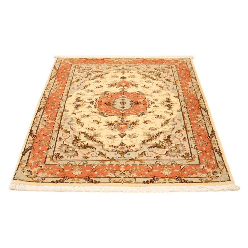 Perzisch tapijt - Tabriz - Royal - 148 x 101 cm - beige