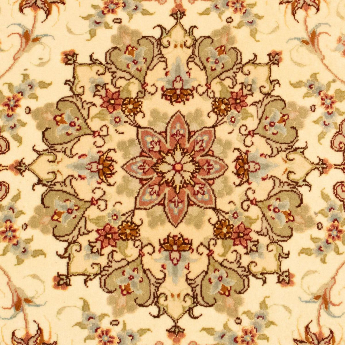 Perzisch tapijt - Tabriz - Royal - 152 x 100 cm - beige