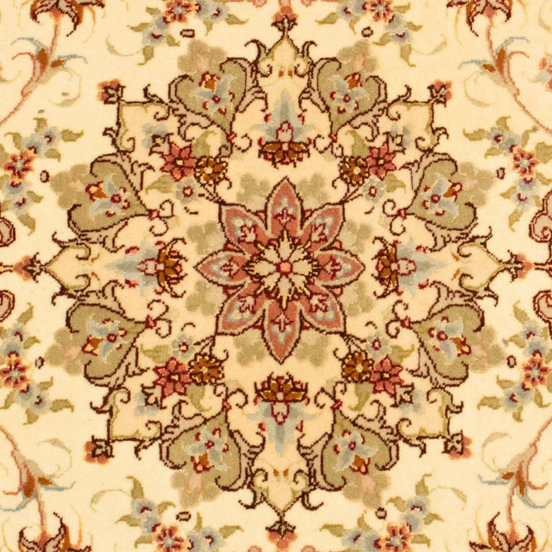 Perzisch tapijt - Tabriz - Royal - 152 x 100 cm - beige