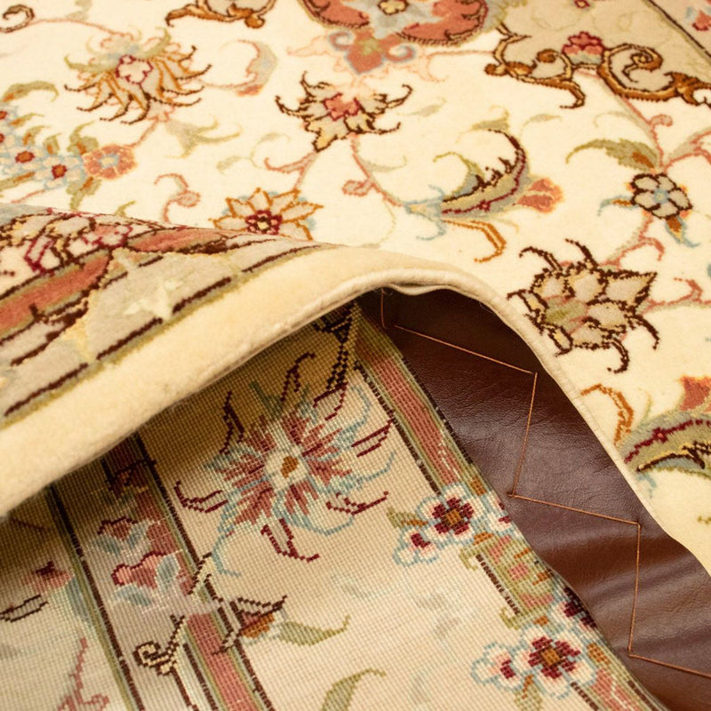 Perzisch tapijt - Tabriz - Royal - 152 x 100 cm - beige
