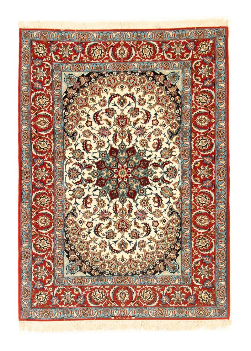 Perzisch tapijt - Isfahan - Premium - 158 x 104 cm - beige