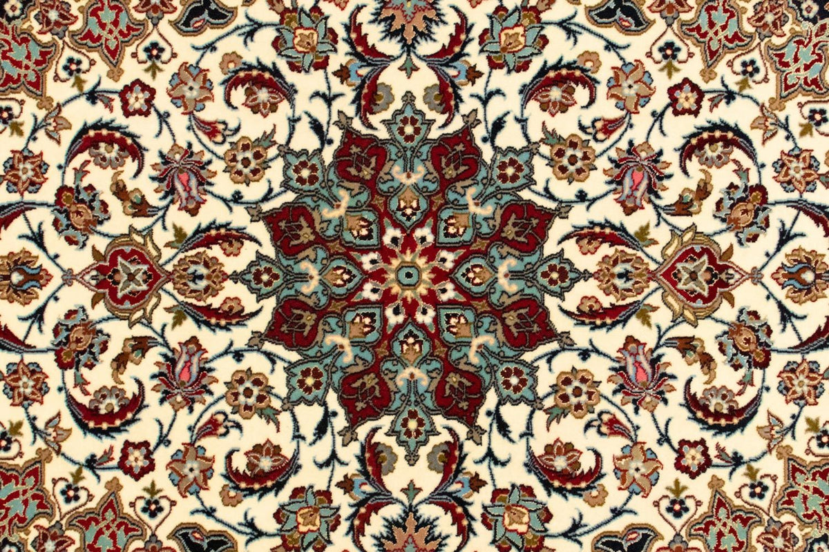 Perzisch tapijt - Isfahan - Premium - 158 x 104 cm - beige