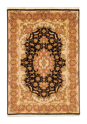 Perzisch tapijt - Tabriz - Royal - 154 x 94 cm - zwart