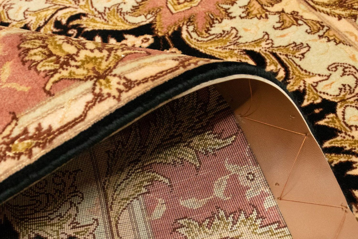 Perzisch tapijt - Tabriz - Royal - 154 x 94 cm - zwart