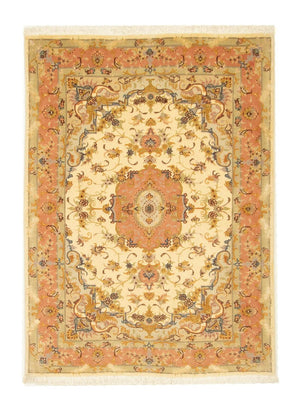 Perzisch tapijt - Tabriz - Premium - 140 x 104 cm - beige