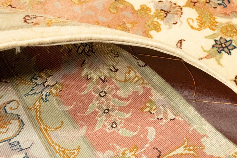 Perzisch tapijt - Tabriz - Premium - 140 x 104 cm - beige