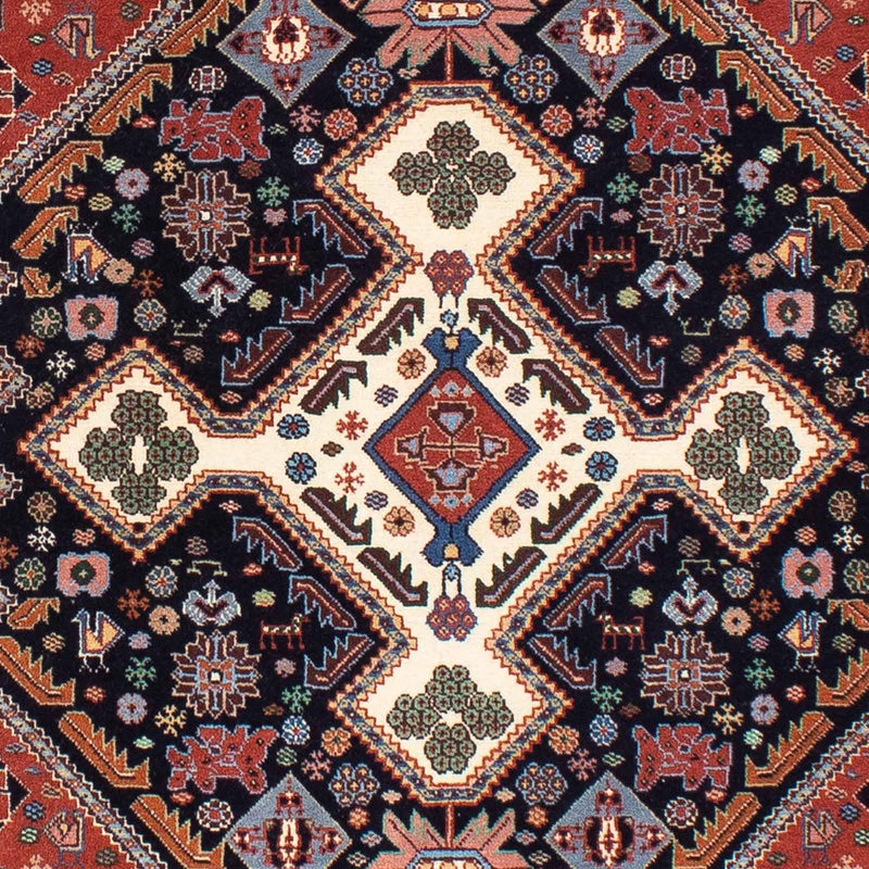 Gabbeh Tapijt - Kashkuli Perzisch - 145 x 105 cm - donkerblauw