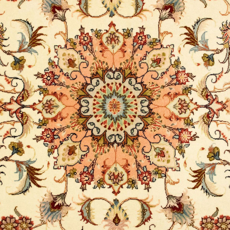 Perzisch tapijt - Tabriz - Royal - 158 x 100 cm - beige