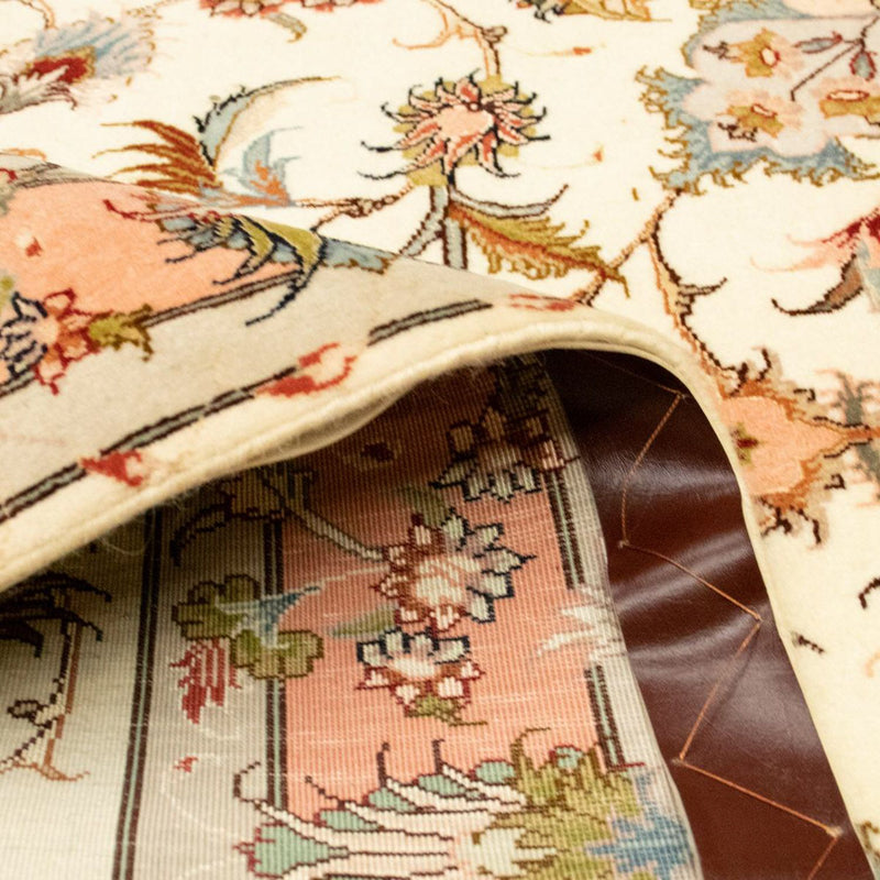 Perzisch tapijt - Tabriz - Royal - 158 x 100 cm - beige