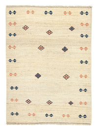 Gabbeh tapijt - Perzisch - 196 x 148 cm - beige