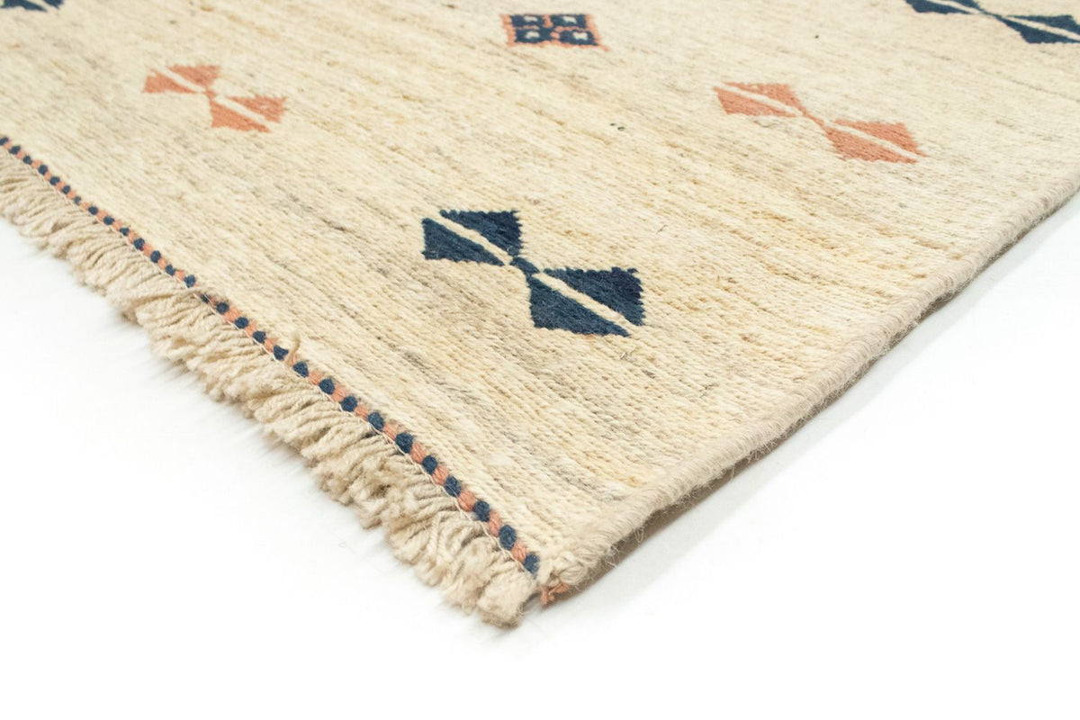 Gabbeh tapijt - Perzisch - 196 x 148 cm - beige