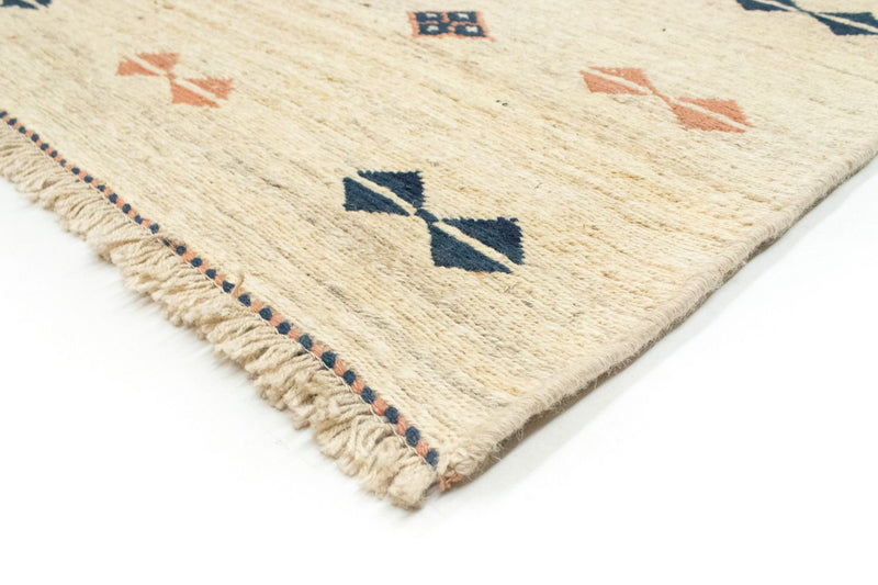 Gabbeh tapijt - Perzisch - 196 x 148 cm - beige