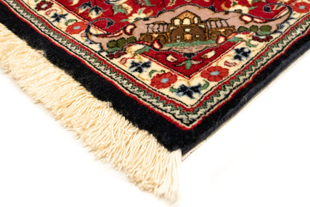 Perzisch tapijt - Ghom - 163 x 107 cm - donkerblauw