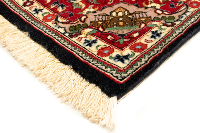 Perzisch tapijt - Ghom - 163 x 107 cm - donkerblauw