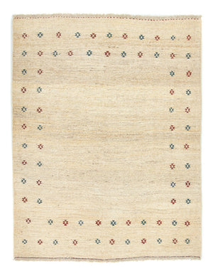 Gabbeh tapijt - Perzisch - 190 x 150 cm - beige