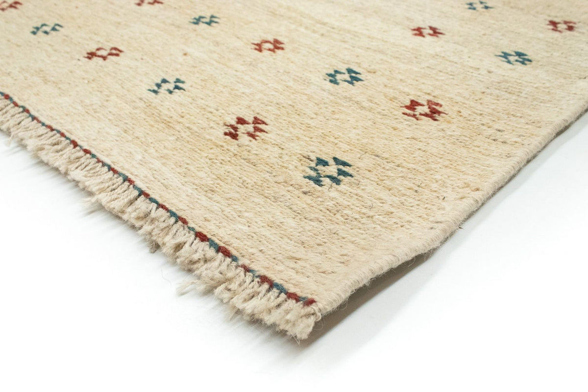 Gabbeh tapijt - Perzisch - 190 x 150 cm - beige