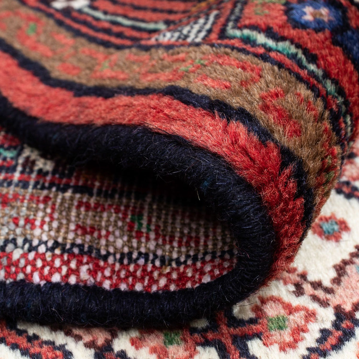 Perzisch Tapijt - Nomadisch - 134 x 81 cm - beige