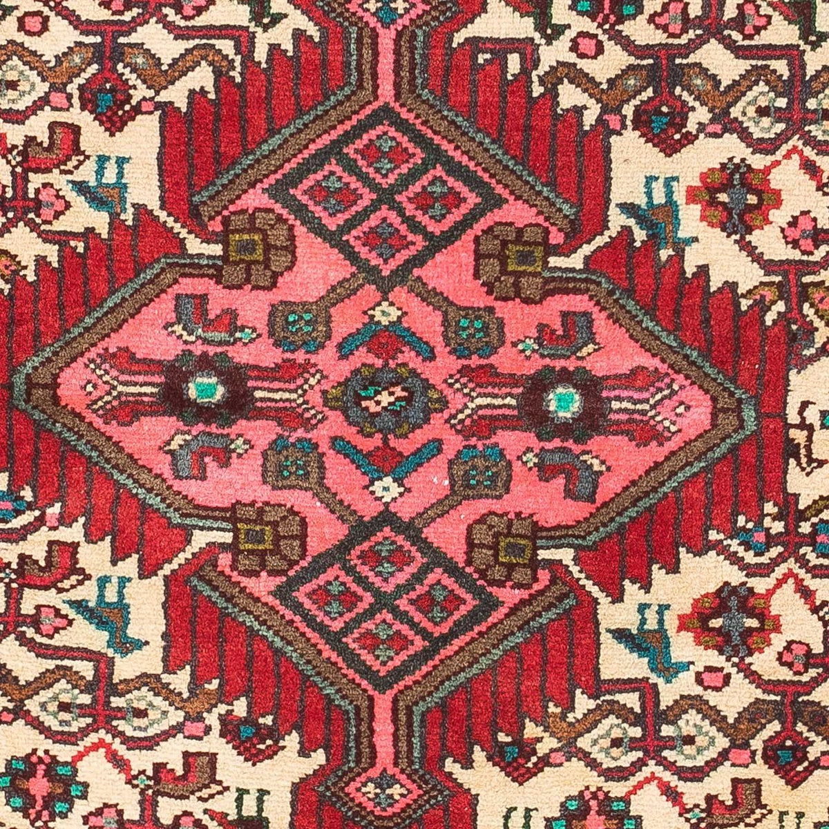 Perzisch Tapijt - Nomadisch - 115 x 80 cm - beige