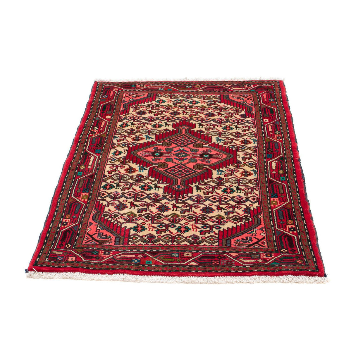 Perzisch Tapijt - Nomadisch - 115 x 80 cm - beige