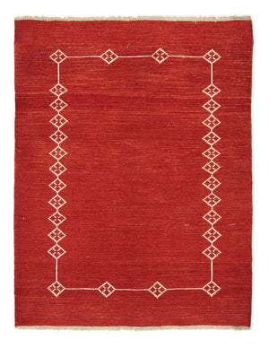 Gabbeh tapijt - Perzisch - 194 x 150 cm - rood