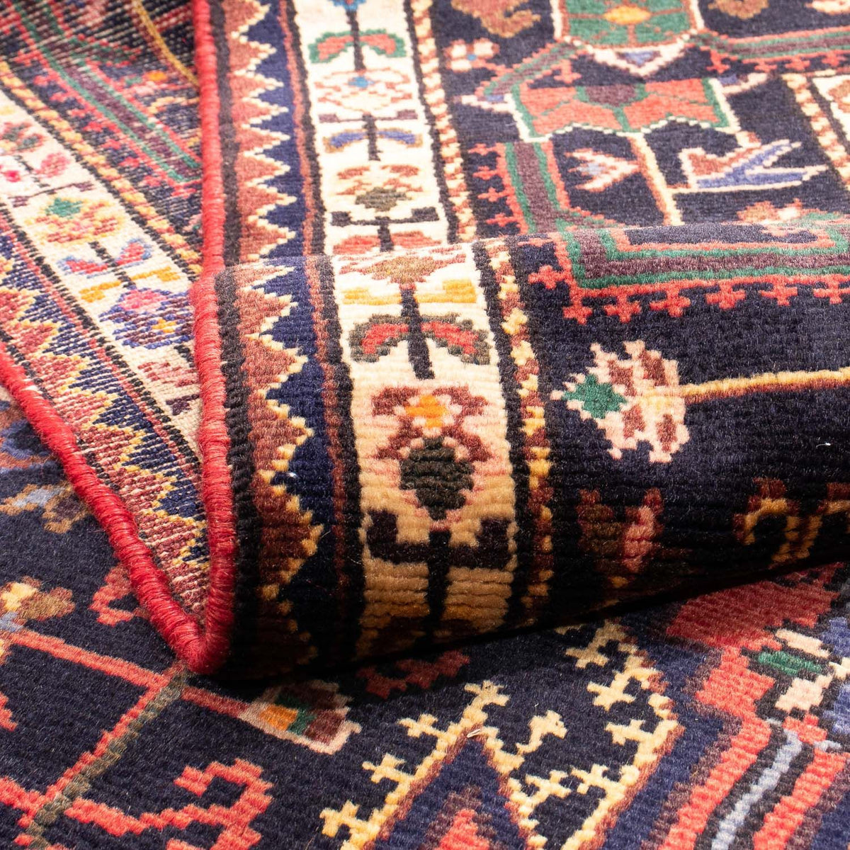 Perzisch Tapijt - Nomadisch - 226 x 139 cm - rood