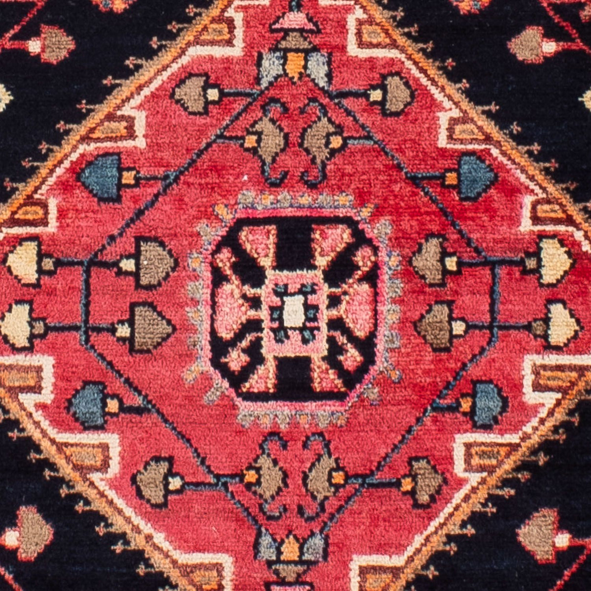 Perzisch Tapijt - Nomadisch - 220 x 139 cm - donkerblauw