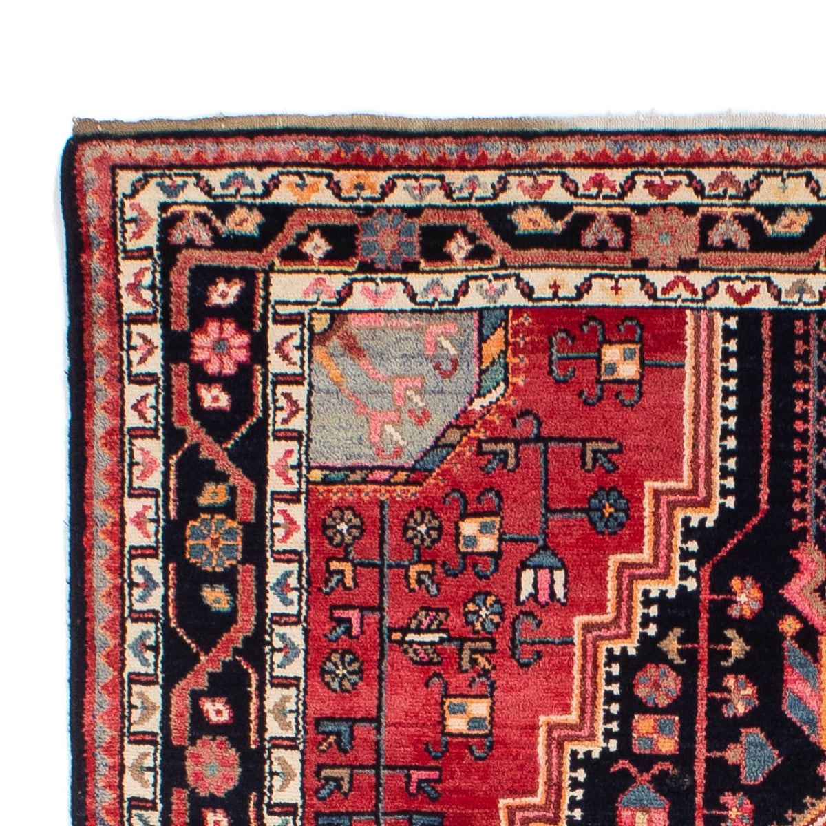 Perzisch Tapijt - Nomadisch - 220 x 139 cm - donkerblauw