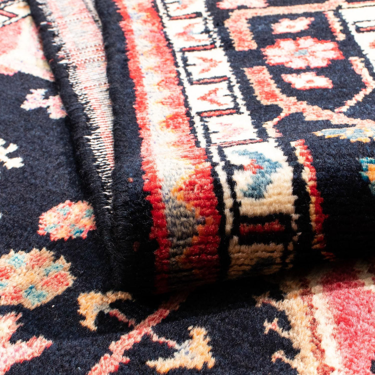 Perzisch Tapijt - Nomadisch - 220 x 139 cm - donkerblauw