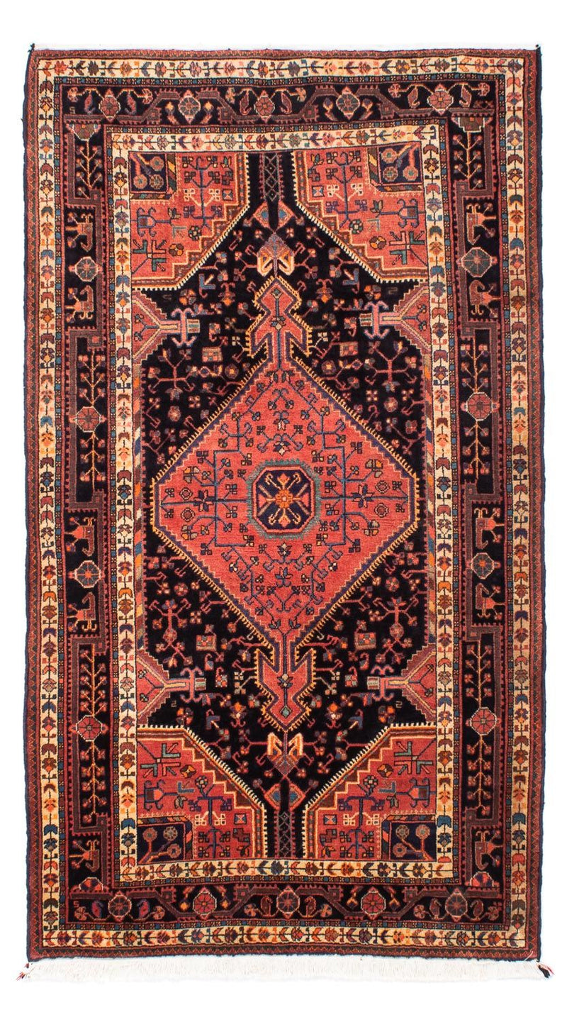 Perzisch Tapijt - Nomadisch - 220 x 132 cm - donkerblauw