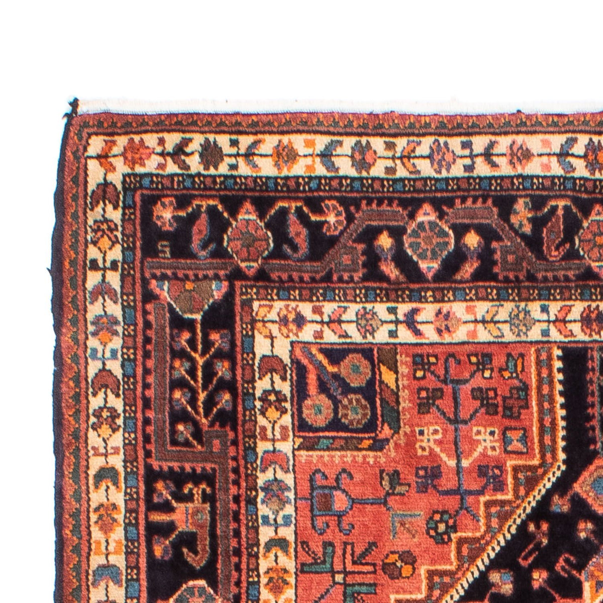 Perzisch Tapijt - Nomadisch - 220 x 132 cm - donkerblauw