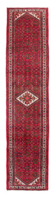 Loper Perzisch Tapijt - Nomadisch - 386 x 84 cm - rood