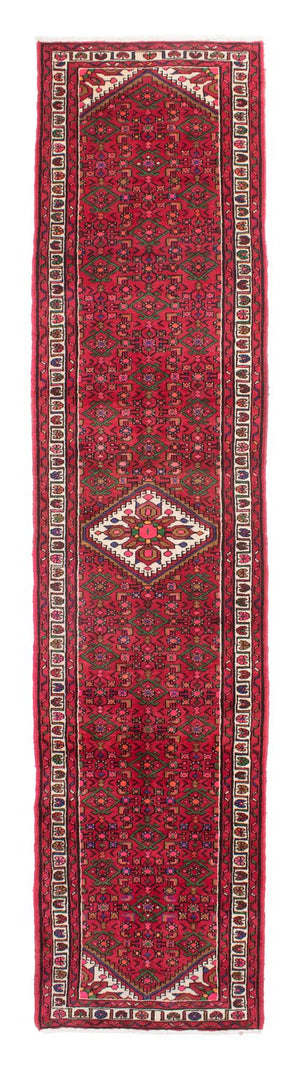 Loper Perzisch Tapijt - Nomadisch - 386 x 84 cm - rood