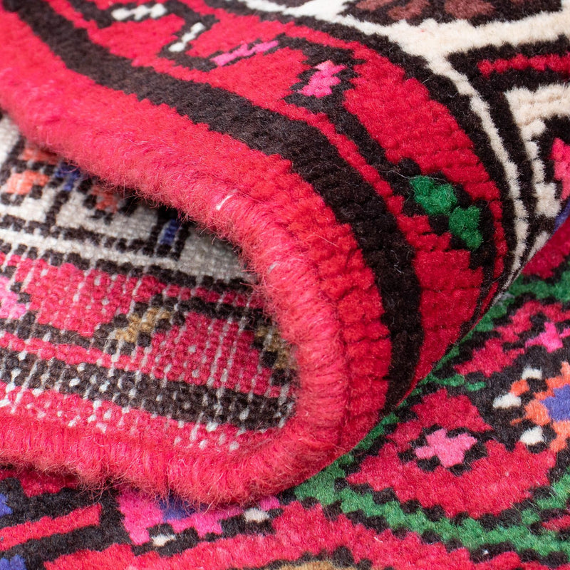 Loper Perzisch Tapijt - Nomadisch - 386 x 84 cm - rood