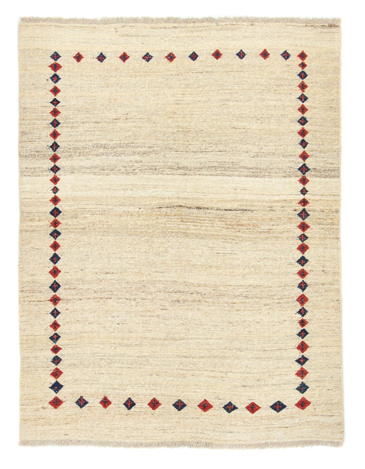 Gabbeh tapijt - Perzisch - 192 x 148 cm - beige