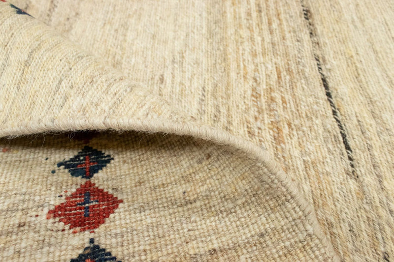 Gabbeh tapijt - Perzisch - 192 x 148 cm - beige