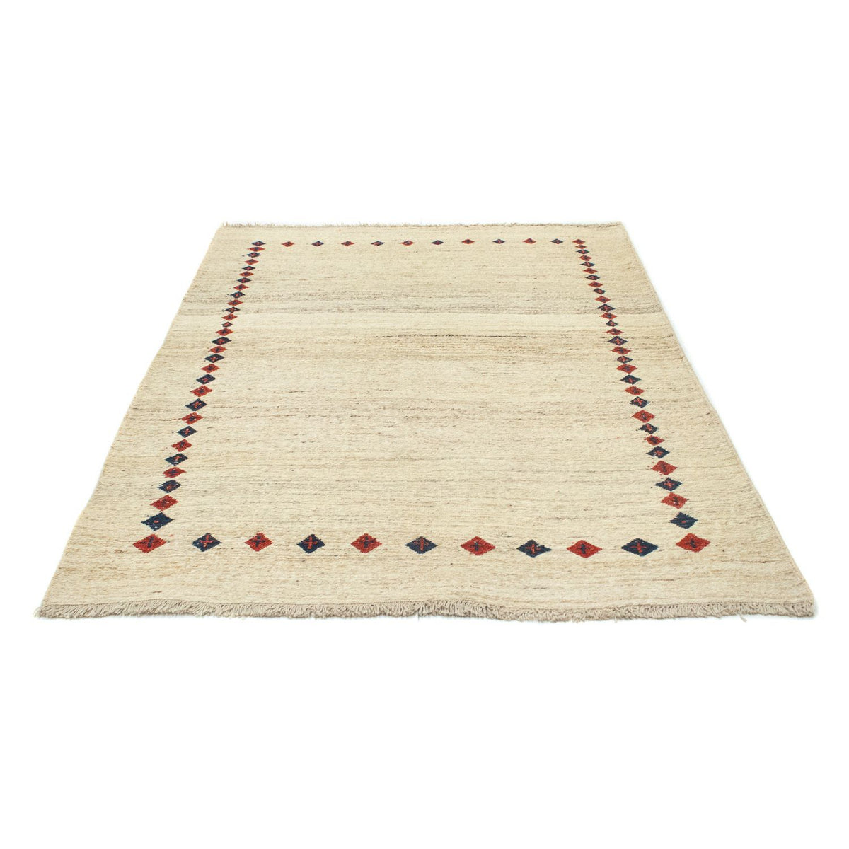 Gabbeh tapijt - Perzisch - 192 x 148 cm - beige
